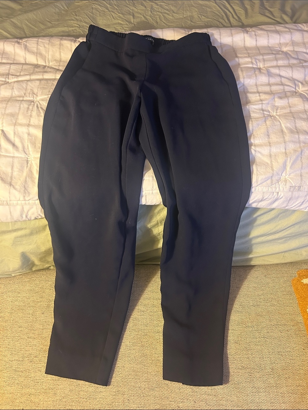 Jcrew navy blue Tailored Ponte Jogger Pants size 2